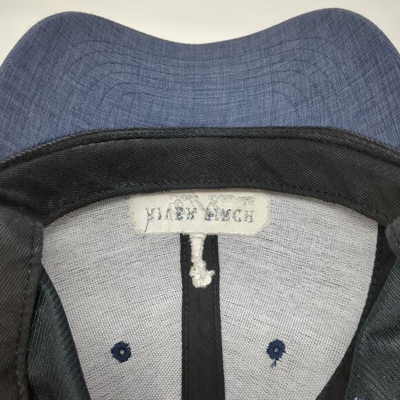 River Birch Golf Course Slideback Baseball Cap Blue OS Adjustable Legendary - Picture 7 of 8